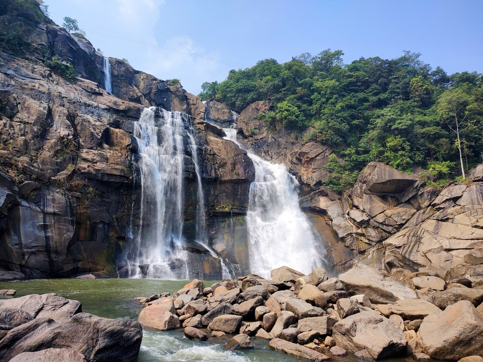 Waterfall near Ranchi, Jharkhand — Kolkata to Ranchi car hire